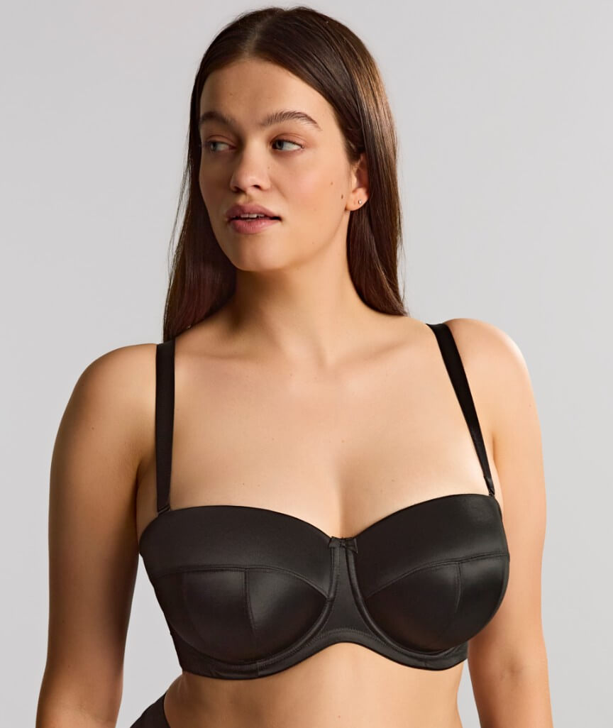 Sculptresse Dana Strapless Underwired Bra - Black