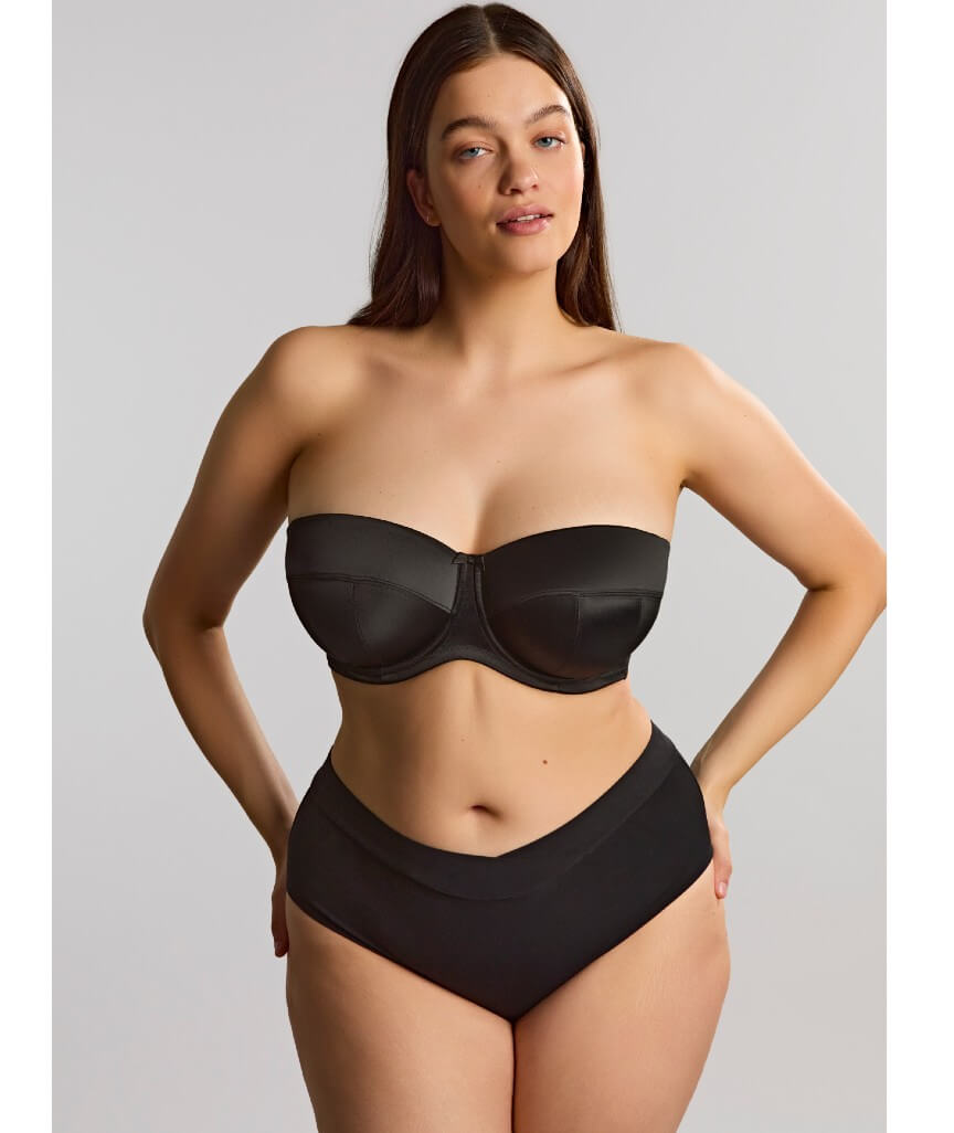 Sculptresse Dana Strapless Underwired Bra - Black