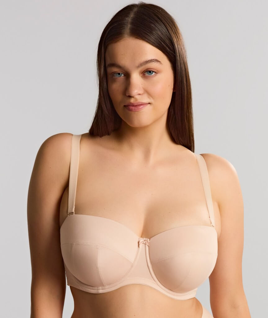 Sculptresse Dana Strapless Underwired Bra - Linen