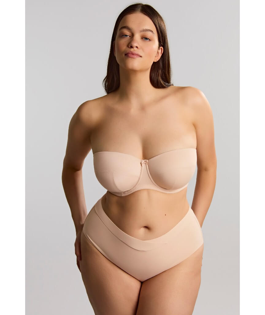 Sculptresse Dana Strapless Underwired Bra - Linen