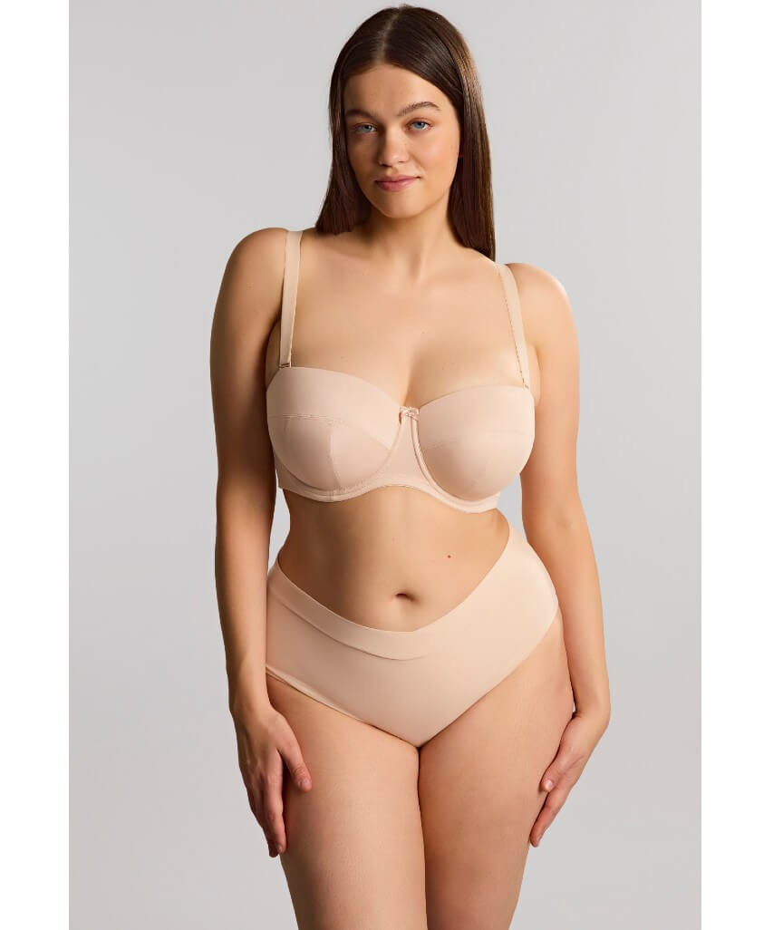 Sculptresse Dana Strapless Underwired Bra - Linen