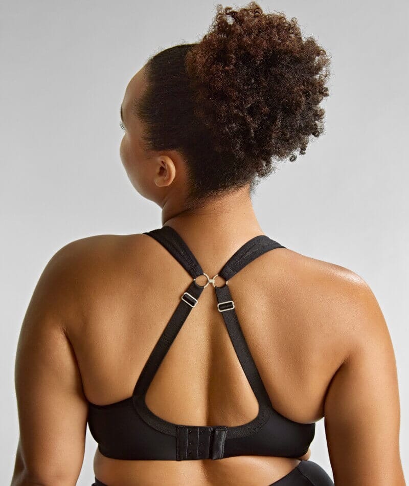 Sculptresse Activate Non Padded Underwired Sports Bra - Black/Chalk Bras 