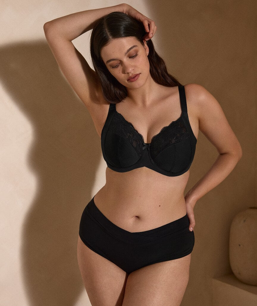 Sculptresse Amara Full Cup Underwire Bra - Black