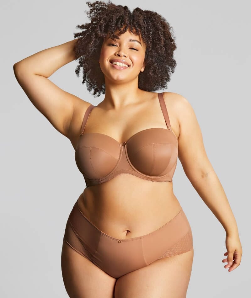 Sculptresse Dana Strapless Underwired Bra - Caramel Bras 