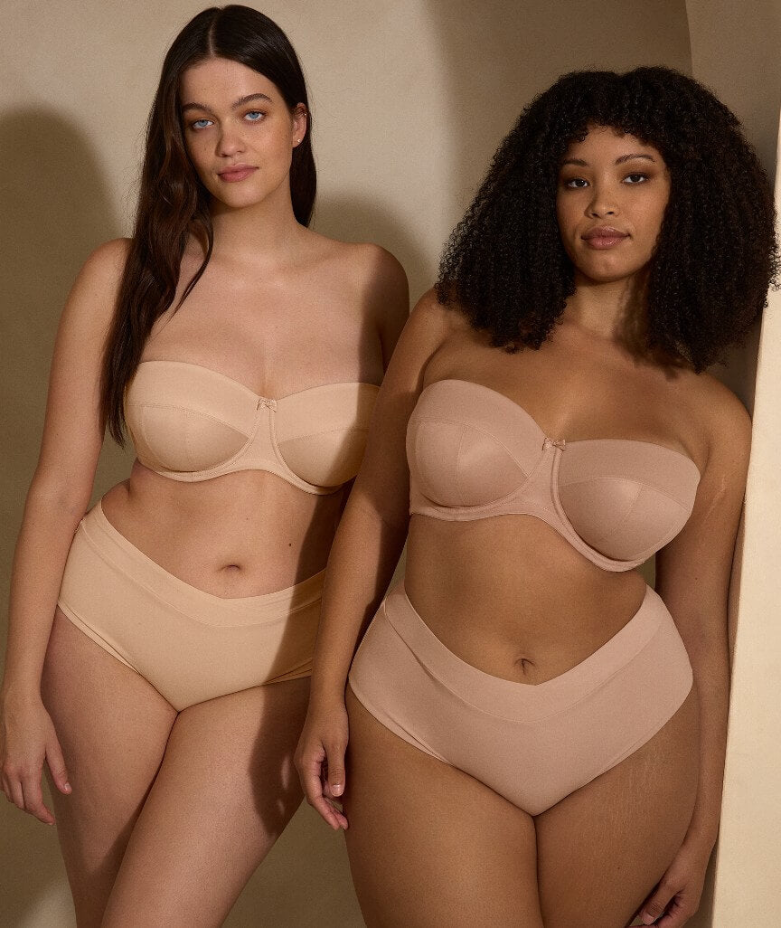 Sculptresse Dana Strapless Underwired Bra - Hazel