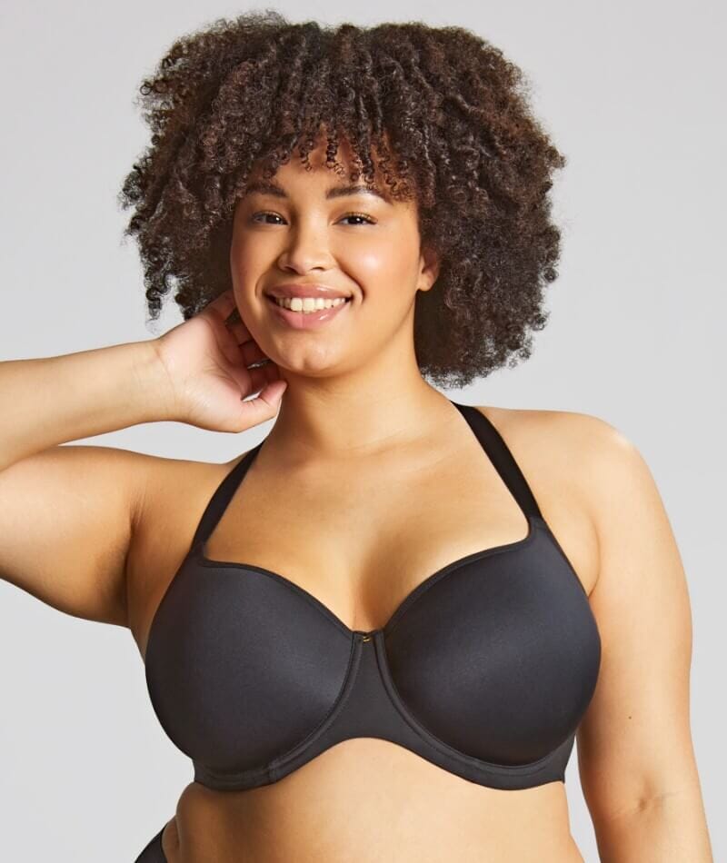 Sculptresse Elegance Underwired Balconnet Bra - Noir Bras 