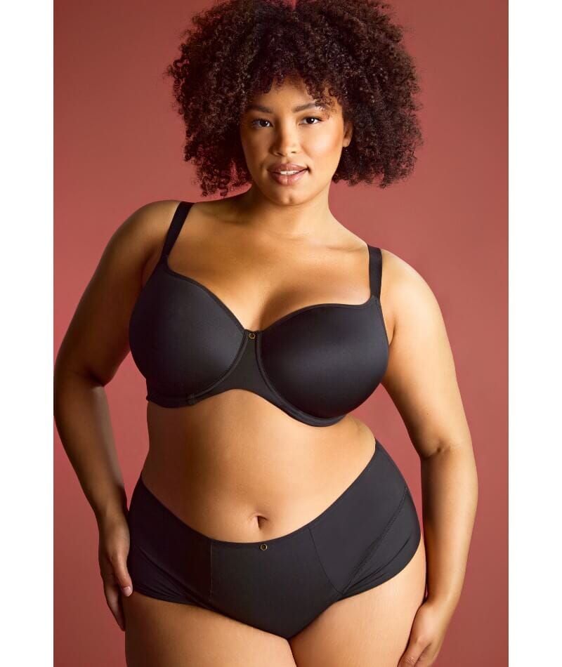 Sculptresse Elegance Underwired Balconnet Bra - Noir Bras 