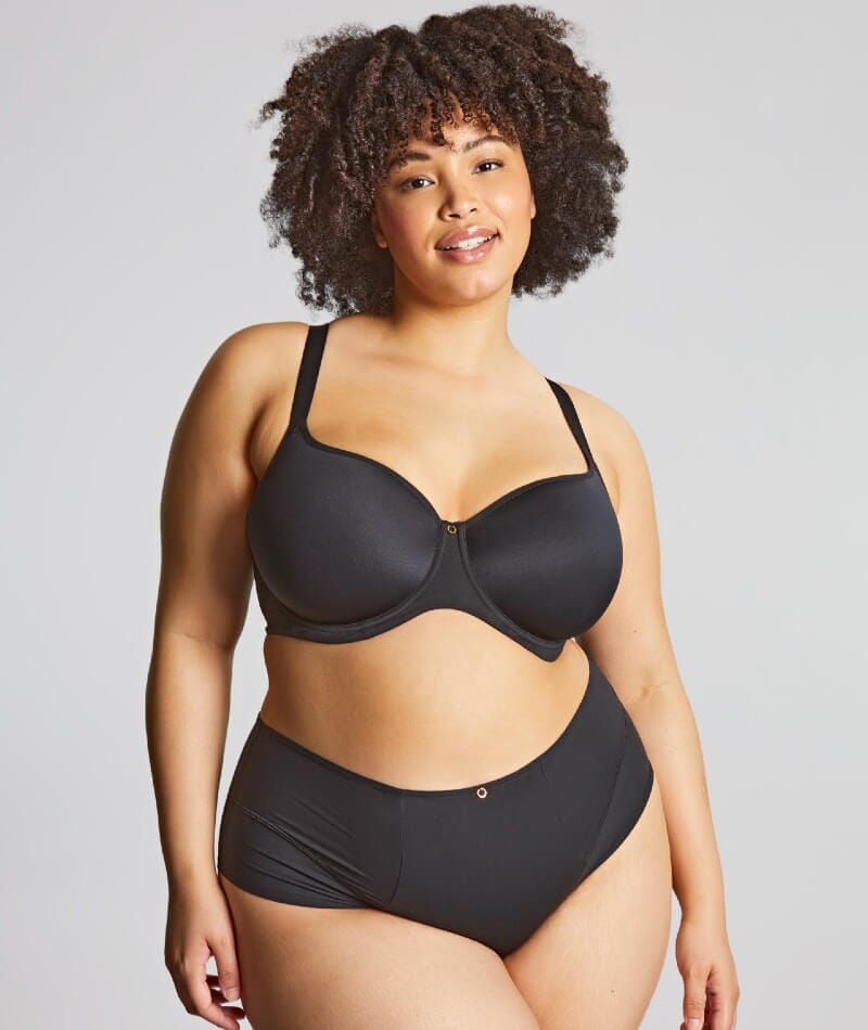 Sculptresse Elegance Underwired Balconnet Bra - Noir Bras 