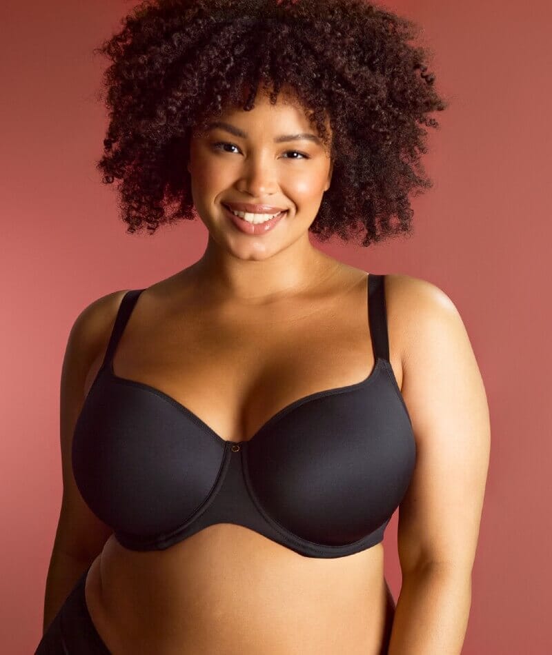 Sculptresse Elegance Underwired Balconnet Bra - Noir Bras 