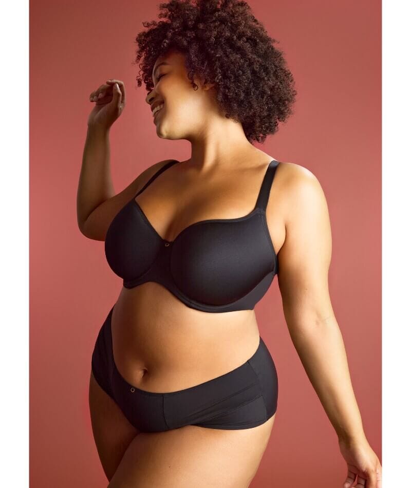 Sculptresse Elegance Underwired Balconnet Bra - Noir Bras 