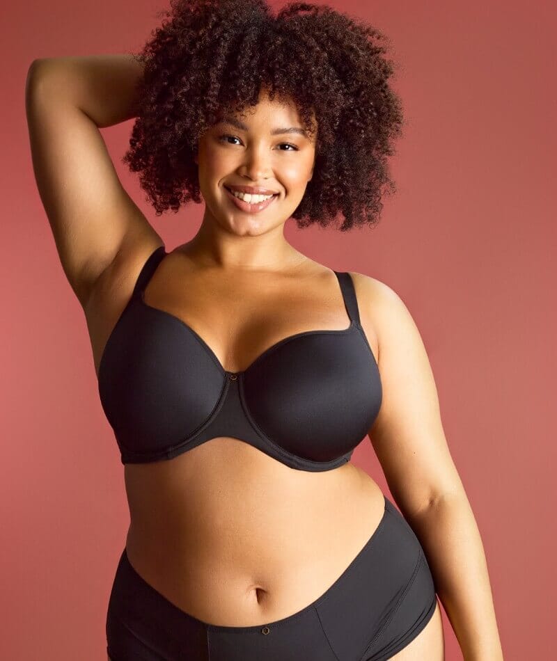 Sculptresse Elegance Underwired Balconnet Bra - Noir Bras 