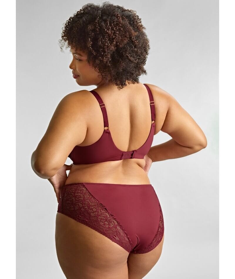 Sculptresse Estel Full Cup Underwired Bra - Cherry Red Bras 