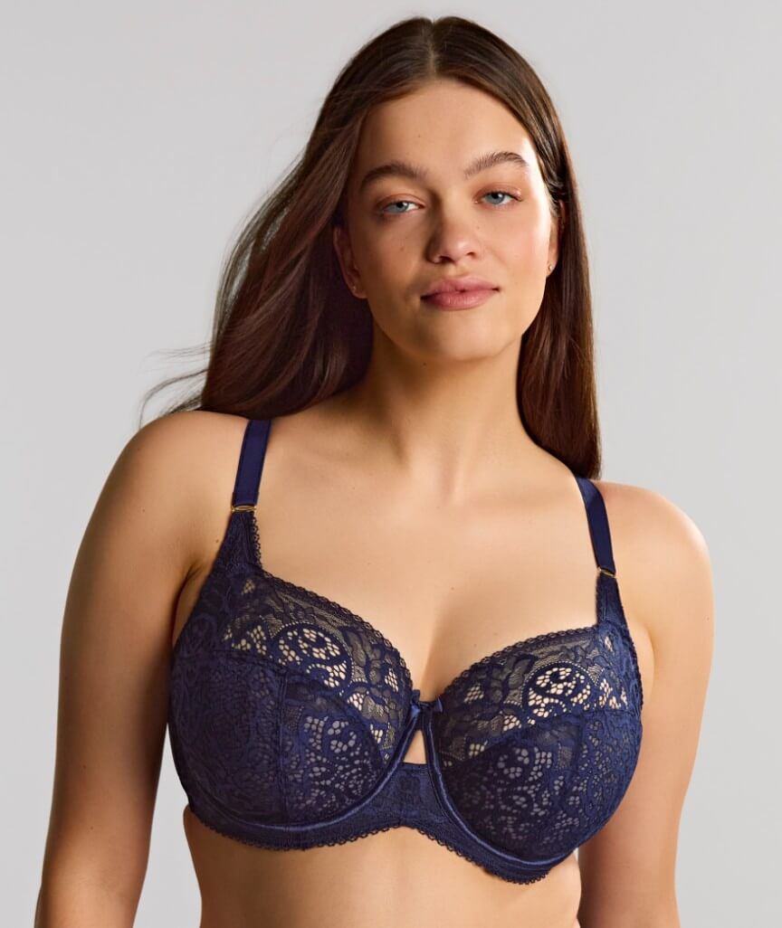 Sculptresse Estel Full Cup Underwired Bra - Navy