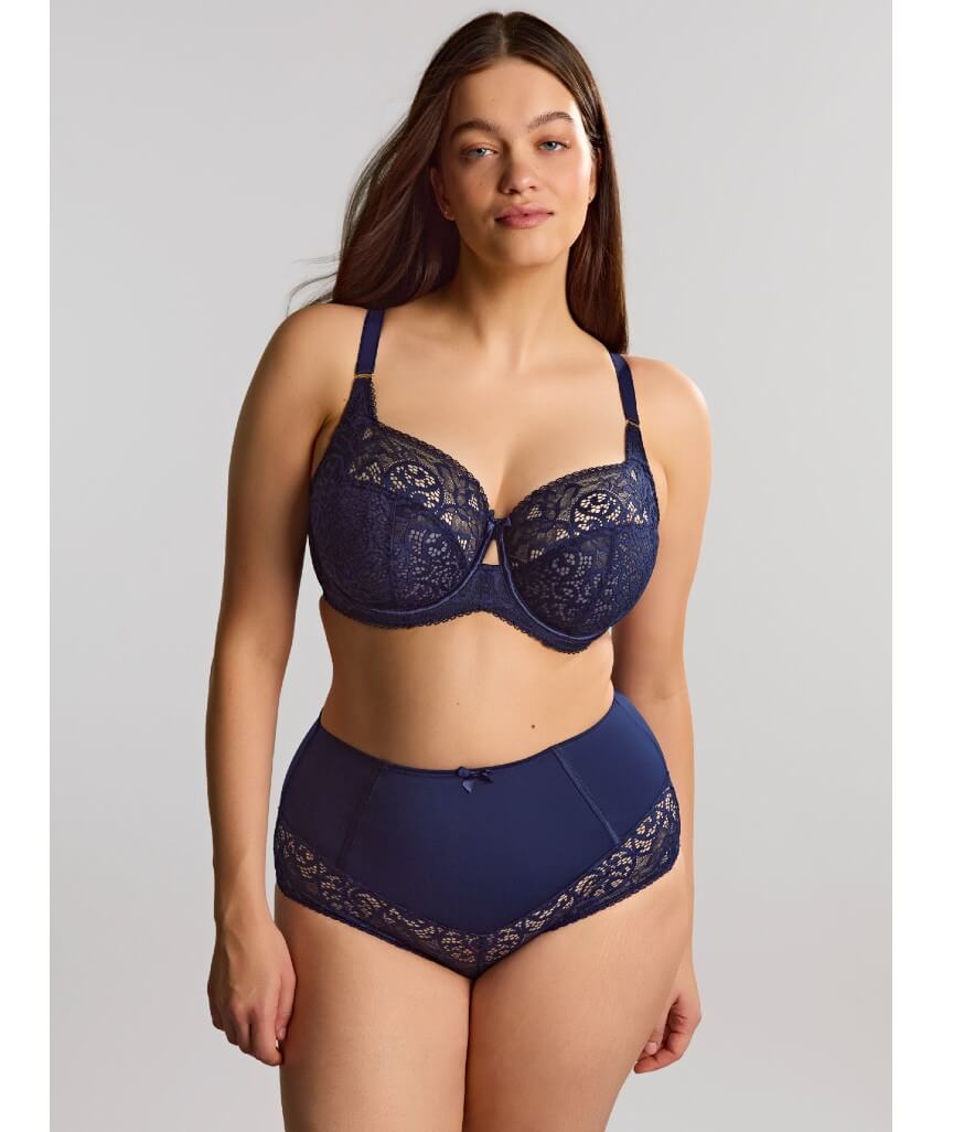 Sculptresse Estel Full Cup Underwired Bra - Navy