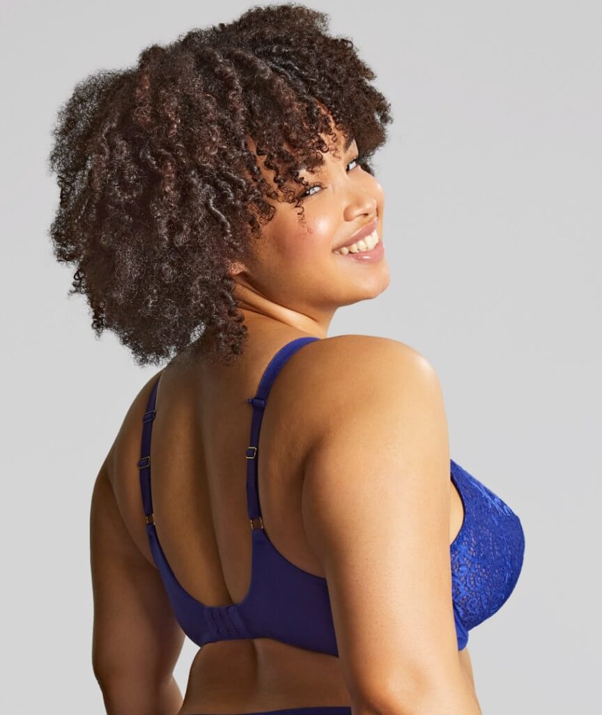 Sculptresse Estel Underwire Plunge Bra - Royal Blue