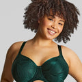 Sculptresse Illuminate Non Padded Full Cup T-Shirt Bra - Dark Green