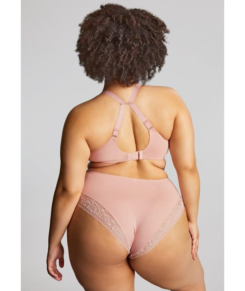 Sculptresse Roxie Plunge Underwired Bra - Misty Rose Bras 