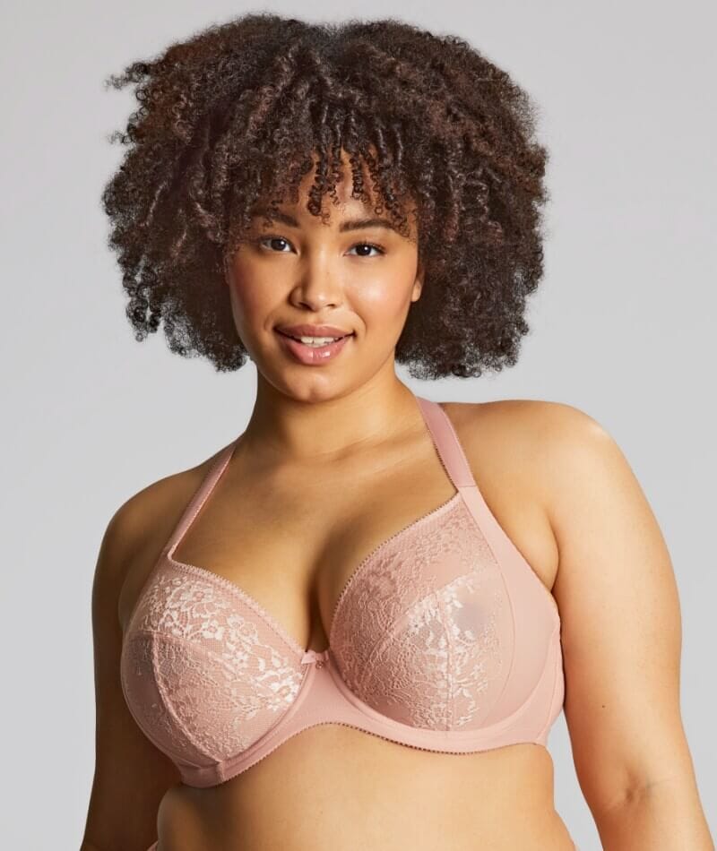 Sculptresse Roxie Plunge Underwired Bra - Misty Rose Bras 