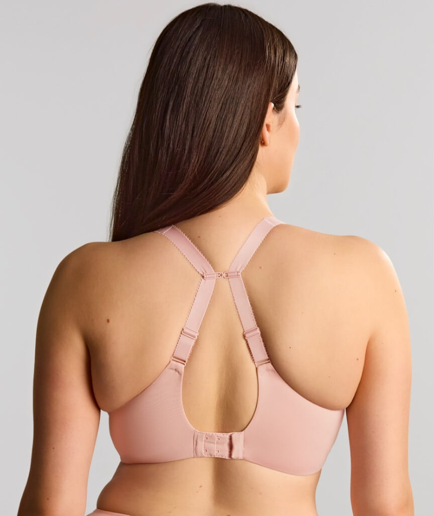 Sculptresse Roxie Plunge Underwired Bra - Misty Rose