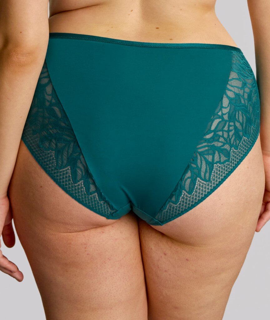 Sculptresse Sophia Deep Brief - Teal Blue