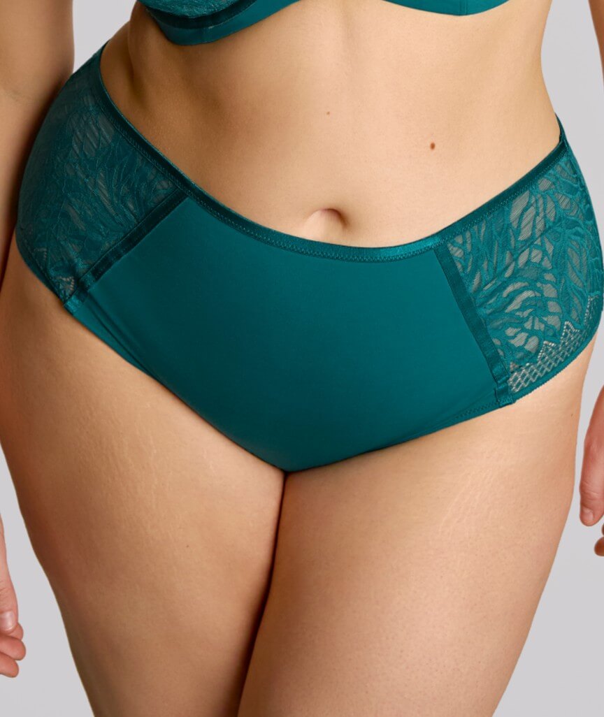 Sculptresse Sophia Deep Brief - Teal Blue