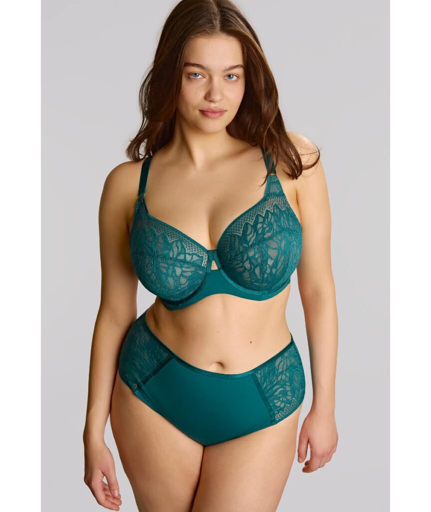 Sculptresse Sophia Deep Brief - Teal Blue