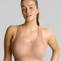 Sculptresse Thrive Non Padded Underwired Sports Bra - Dusty Rose