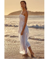 Sea Level Heatwave Bandeau Dress - White Swim