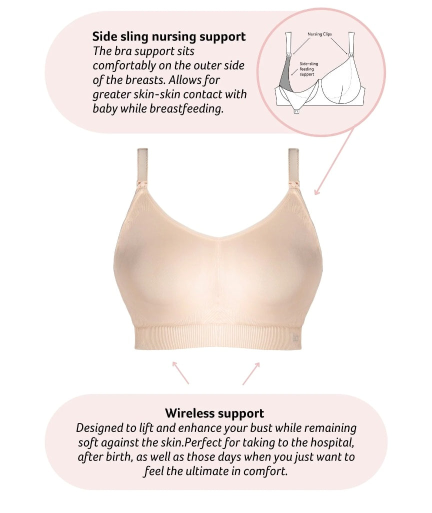 Hotmilk My Everyday Flexfit Wire-Free Bra - Latte