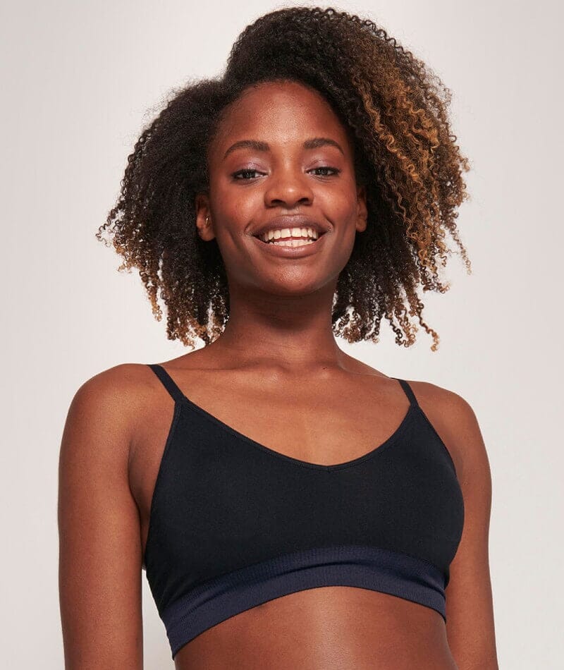 Sloggi Ever Infused Aloe Wire-free Bralette - Black - Curvy