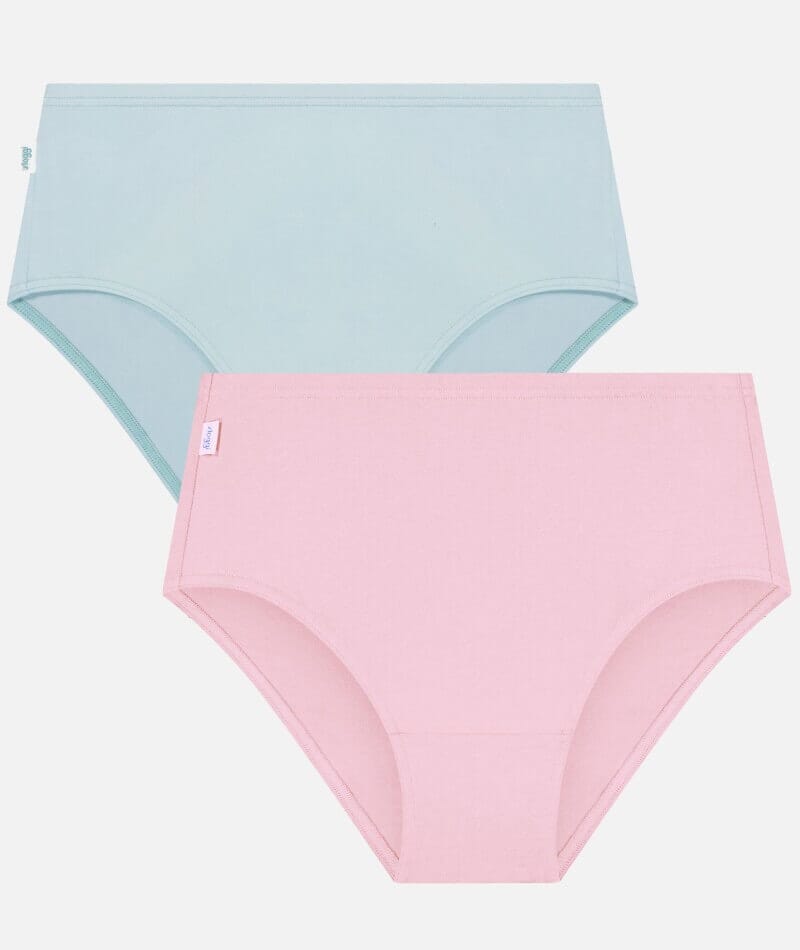 Sloggi Hikini 2 Pack Brief - Crocus/Opale Knickers 