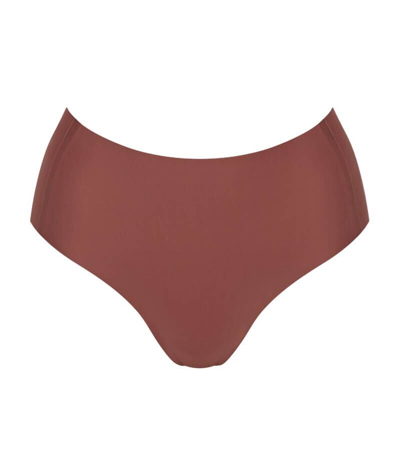 Sloggi ZERO Feel 2.0 High Waist Brief - Burnt Henna Knickers 
