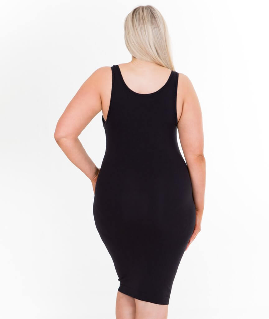 Sonsee Sleeveless Singlet Slip - Black