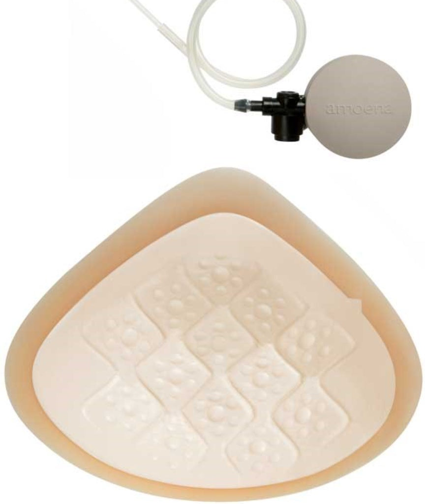 Amoena Balance Adapt Air Medium Delta Breast Shaper - Ivory