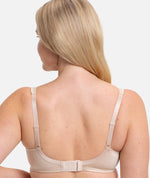 Triumph Lacy Minimizer Bra - New Beige