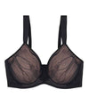 Triumph Airy Sensation Minimizer Bra - Black Bras