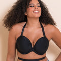 Curvy Kate Superhero Multiway Padded Plunge Bra - Black