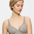 Triumph Amourette Balconette Underwire Non-Padded Bra - Silent Grey