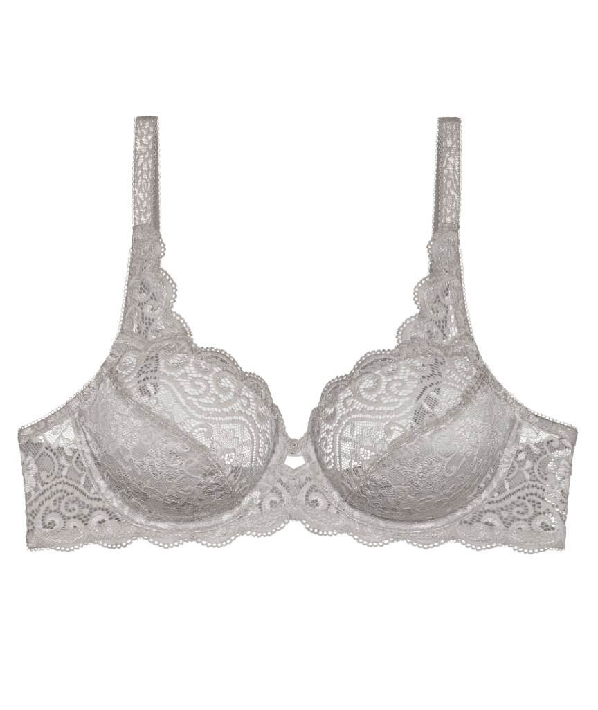 Triumph Amourette Balconette Underwire Non-Padded Bra - Silent Grey
