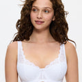 Triumph Amourette Balconette Underwire Padded Bra - White