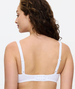 Triumph Amourette Balconette Underwire Non-Padded Bra - White Bras 