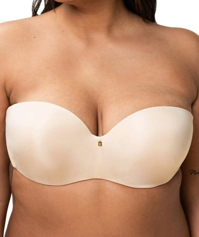 Triumph Body Make-Up Essentials Strapless Convertible Bra Nude Beige Bras