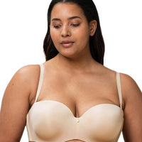 Triumph Body Make-Up Essentials Strapless Convertible Bra Nude Beige