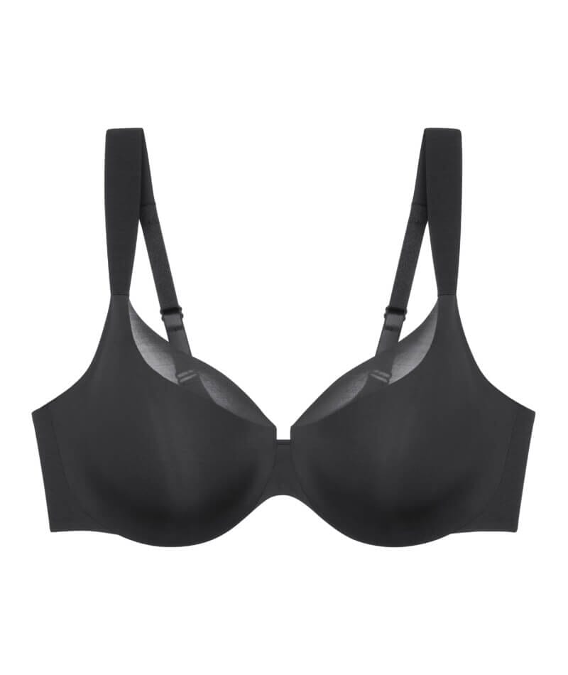 Triumph Body Make-up Illusion Cuvre Underwired Bra - Black Bras 