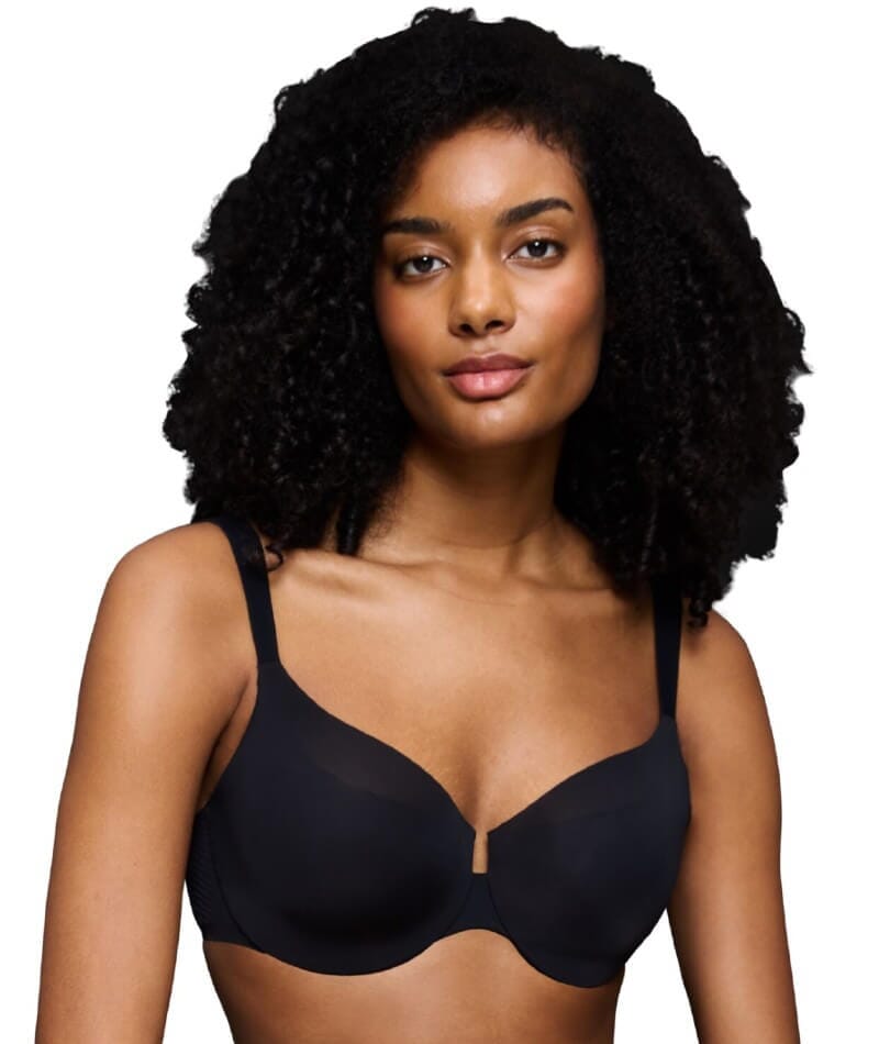 Triumph Body Make-up Illusion Cuvre Underwired Bra - Black Bras 