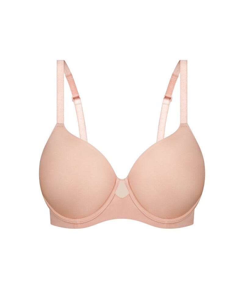 Triumph Body Make-up Smooth Underwired Padded Bra 2 Pack - Black/Blusher Beige Bras 