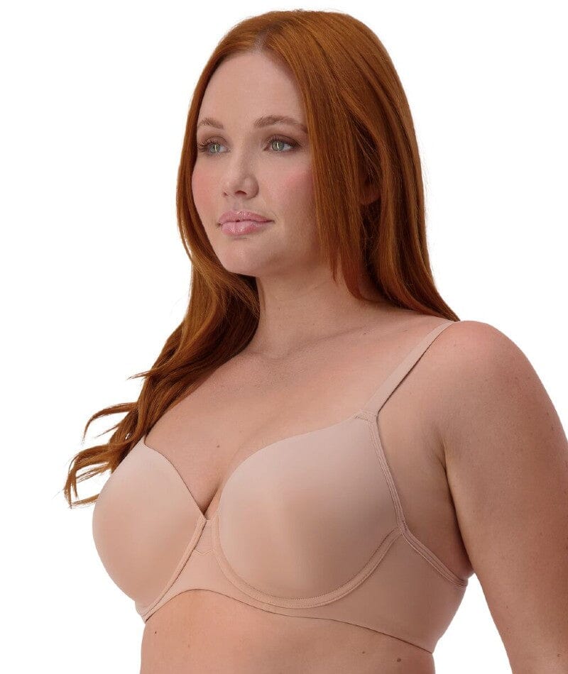 Triumph Body Make-up Smooth Underwired Padded Bra 2 Pack - Black/Blusher Beige Bras 