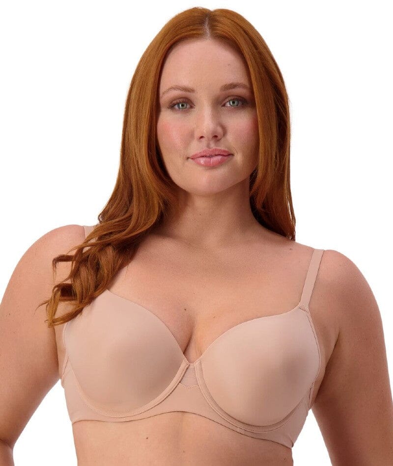 Triumph Body Make-up Smooth Underwired Padded Bra 2 Pack - Black/Blusher Beige Bras 