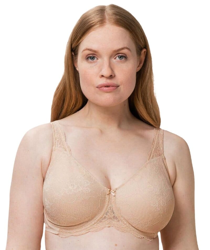 Triumph Contouring Sensation Minimizer Bra -Nude - Curvy