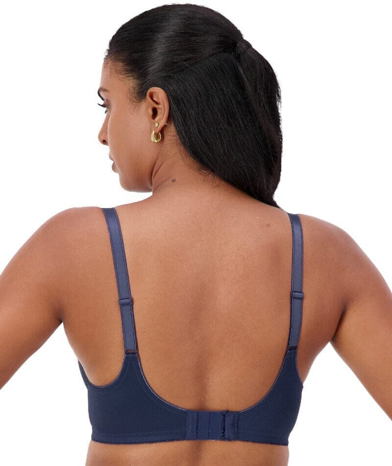 Triumph Embroidered Minimiser Bra 2 Pack - Crocus/Deep Cobalt Bras 